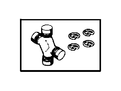 Dodge Universal Joint - 68127993AA
