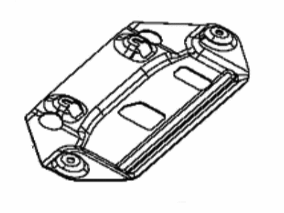 Jeep 68203529AD SKID PLATE Front Steering Gear Guard