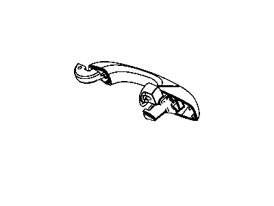 Dodge 4589662AA HANDLE Exterior Door