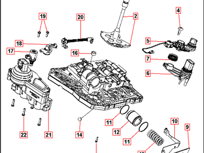 Mopar 5078327AA Valve Body