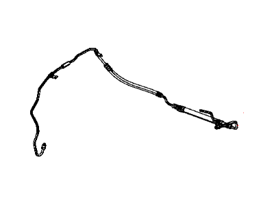 Dodge 5154332AH HOSE Power Steering Pressure