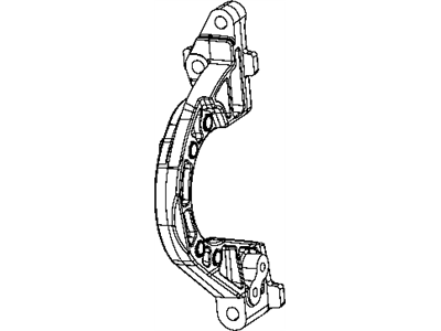 Mopar 52123854AB Bracket Power Transfer Unit 52123854AB Mopar Bracket Power Transfer Unit Illustration 1 of 1