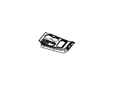 Jeep 5VK201S4AE BEZEL Gear Shift Indicator