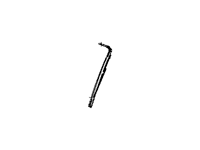 Dodge 4865577AB RETAINER Weatherstrip