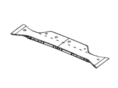 Jeep 68302933AF CROSSMEMBER Intermediate Rear