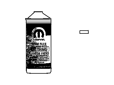 Jeep 4318081AB FLUID Brake Standard  MS-4574
