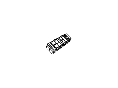 Mopar 68086693AC Switch Window And Door Lock Left Front 68086693AC Mopar Switch Window And Door Lock Left Front Illustration 1 of 1