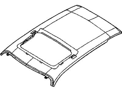 Mopar 4724525AB Roof Sunroof