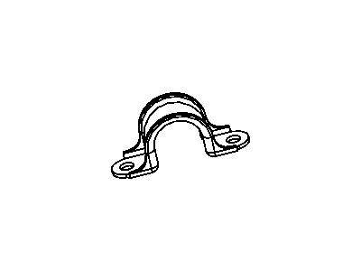 5171050AB Mopar Retainer Stabilizer Bar Grommet Illustration 1 of 1