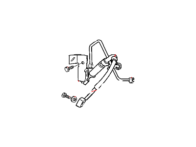 Dodge 55366894AB HOSE Brake