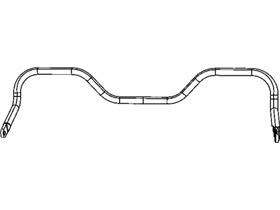 Jeep 68044689AA STABILIZER BAR Rear Suspension