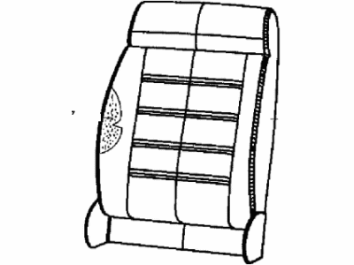 Mopar 6CS57NX8AA Cover Front Seat Back Mopar 6CS57NX8AA Cover Front Seat Back