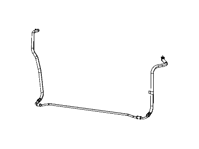 Mopar 4721896AF Cooler Lines Power Steering Return