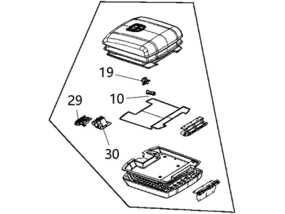 Ram 5NB131X9AC ARMREST Console