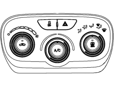 Dodge 5MD15DX9AG CENTER STACK Lower