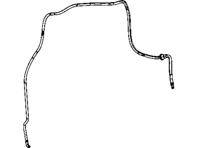 Mopar 55079143AA Hose Windshield Washer Rear
