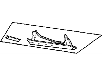 Chrysler 4856758 Trough - Quarter Outer Panel Drain