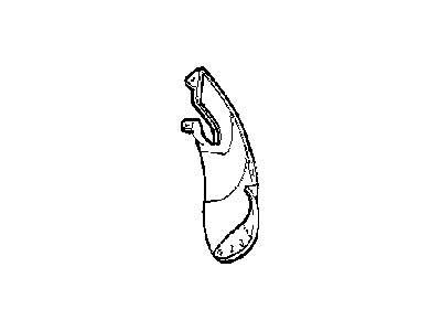 Chrysler 5256760AB Shield Splash