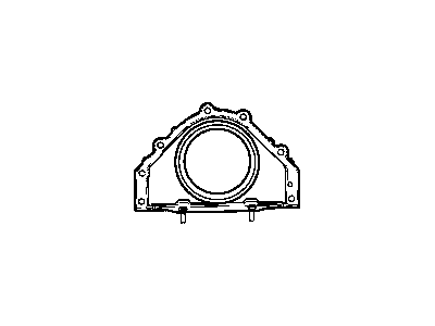 Chrysler 5175829AA RETAINER Crankshaft Rear Oil Seal Includes Seal And Gasket