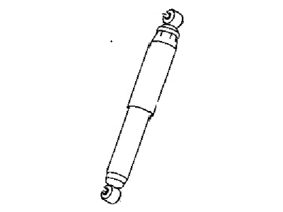 Mopar 68047700AA Shock Absorber Suspension Rear