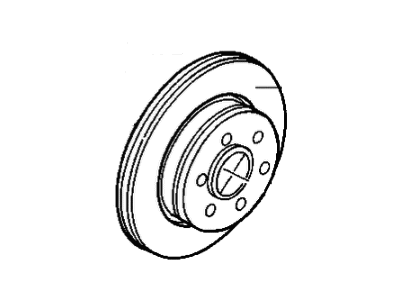 Mopar 2AMV0418AA Rotor Brake