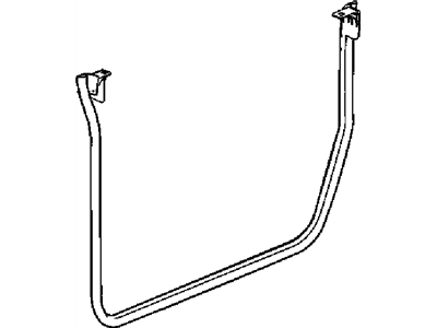 Jeep 55395272AE WEATHERSEAL DOOR TO BODY Front half door