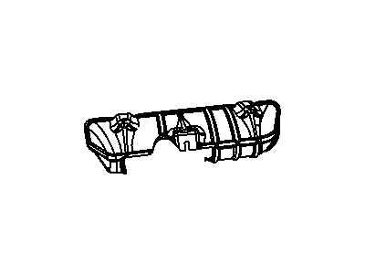 4892165AB Mopar Shield Exhaust Manifold Illustration 1 of 1
