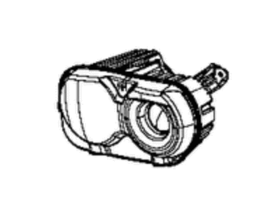 Dodge 68304912AB HEADLAMP