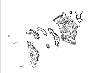 Dodge 5184495AK COVER Chain Case