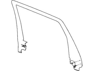 Mopar 1GX39DX9AB Molding Rear Door