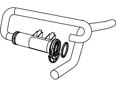 Mopar 55080023AA Hose NVLD To Filter