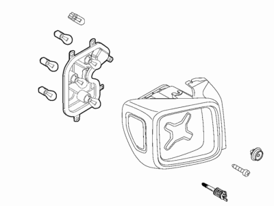 Jeep 68309116AA LAMP Tail