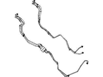 Chrysler 4598132AB TUBE AND HOSE Oil Cooler