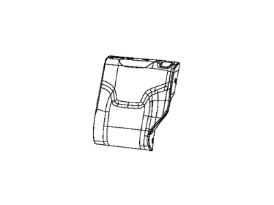 Mopar 6AM11PS4AA Cover Rear Seat Back