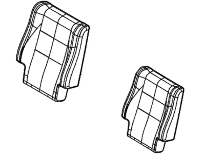 Mopar 5RW26DX9AC Cover Rear Seat Back 2ND Row Mopar 5RW26DX9AC Cover Rear Seat Back 2ND Row