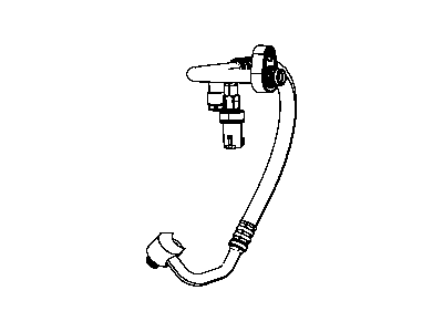 Chrysler 5189363AA VALVE A/C pressure Transducer