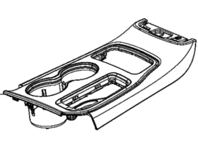 Mopar 5SM401A8AC Bezel Gear Shift Indicator