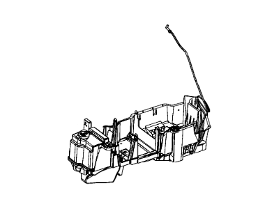 Jeep 68188030AA TRAY Component With Washer Reservoir