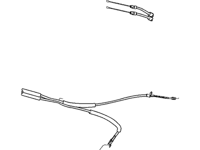 Dodge Caravan Parking Brake Cable - 4721311AF