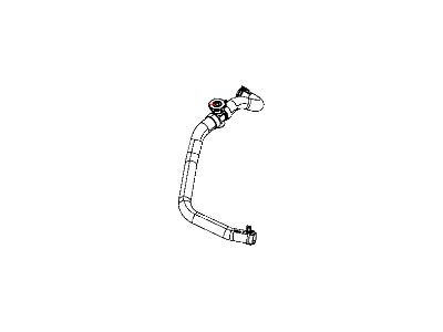 Dodge 5058394AC HOSE Radiator Inlet