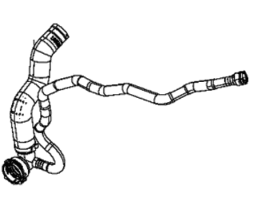 Mopar 68249899AA Hose Radiator Outlet