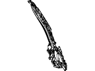 68028555AA Mopar Side Rail Folding Top Illustration 1 of 1