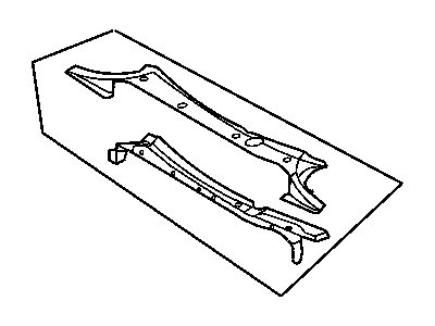 Mopar 4580349AF Brace Front Strut Tower To Tower