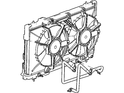 Chrysler 4884299AA HOSE Oil Cooler