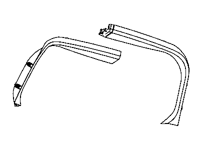 Mopar 1AZ64DX9AD Panel Liftgate Trim Mopar 1AZ64DX9AD Panel Liftgate Trim