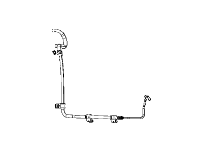 Mopar 52125180AD Hose Power Steering Return