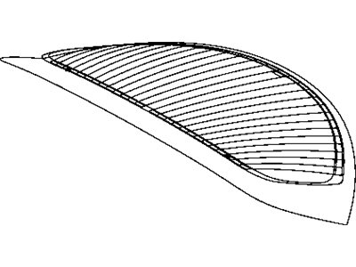 Mopar 5030041AD Glass Liftgate 5030041AD Mopar Glass Liftgate Illustration 1 of 1