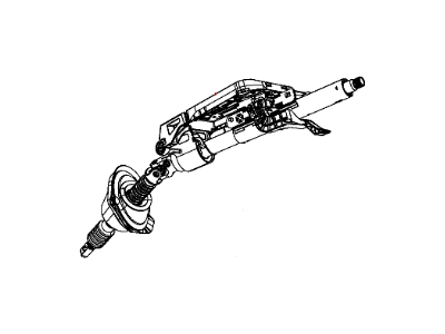 Chrysler 68140569AD COLUMN Steering