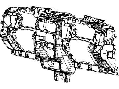 Mopar ZW29DKAAA Bin Instrument Panel