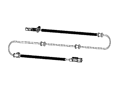 Mopar 68231044AA Sensor Wheel Speed Mopar 68231044AA Sensor Wheel Speed